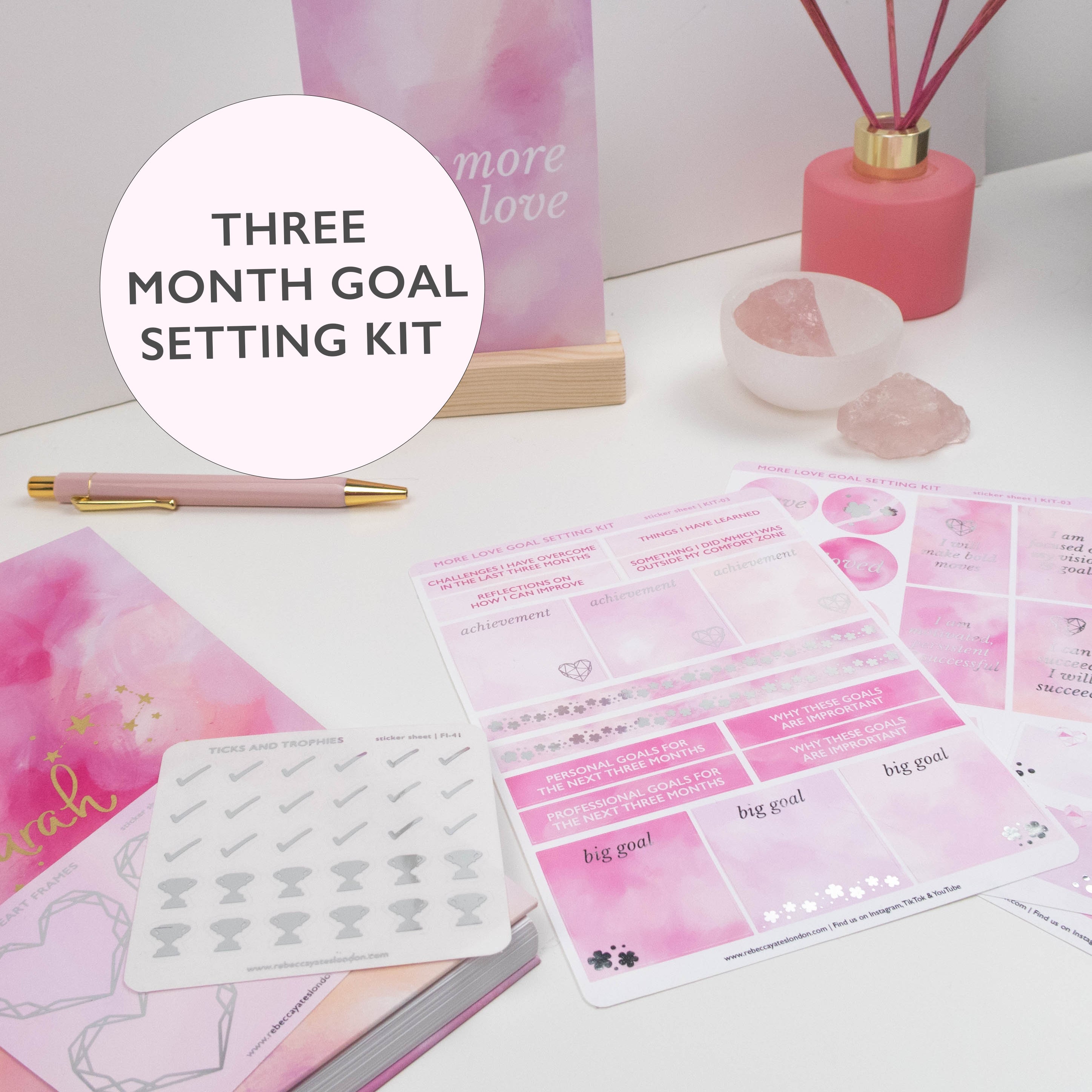 Daydream planning kit, Planner stickers