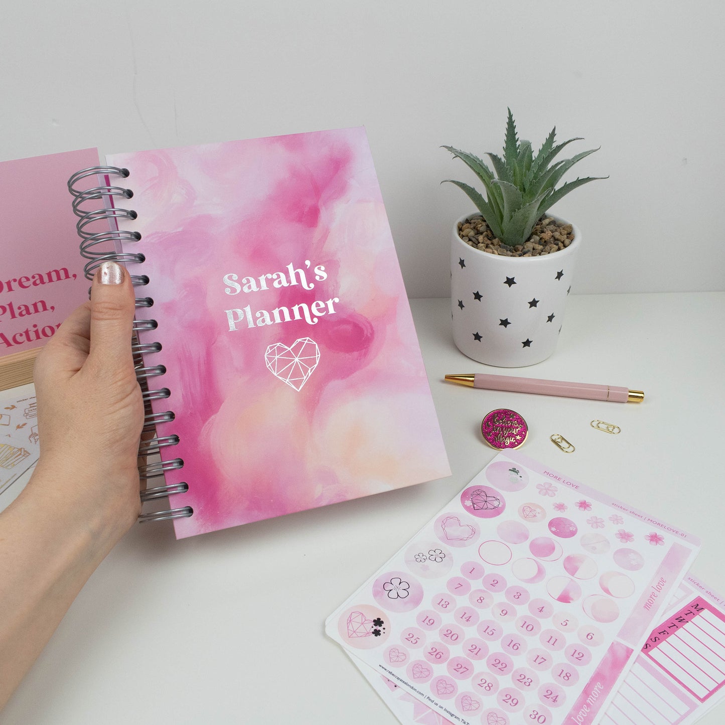 PERSONALISED PLANNER GIFT SET