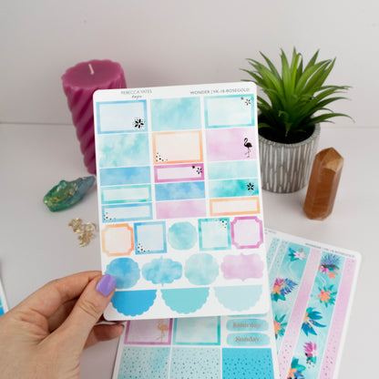 WONDER - VERTICAL PLANNER WEEKLY KIT