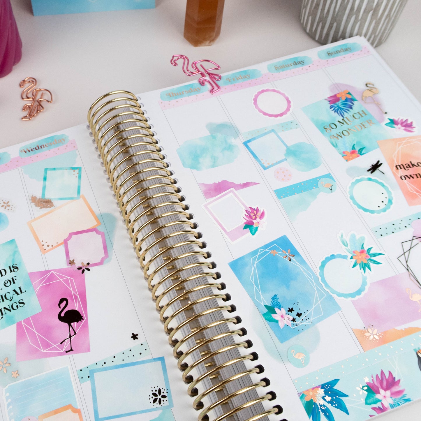 WONDER - VERTICAL PLANNER WEEKLY KIT