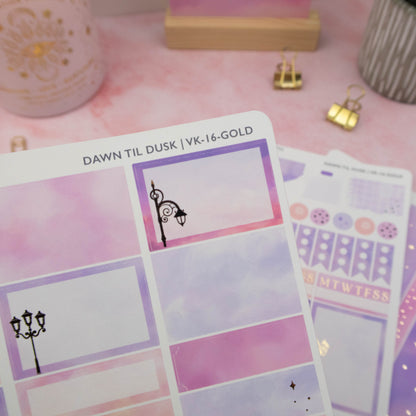 DAWN TIL DUSK - VERTICAL PLANNER WEEKLY KIT